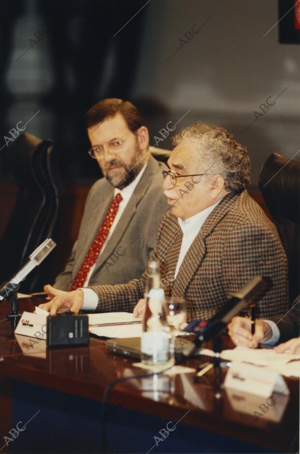 Gabriel García Márquez lee el primer capítulo de su próxima novela ante la...