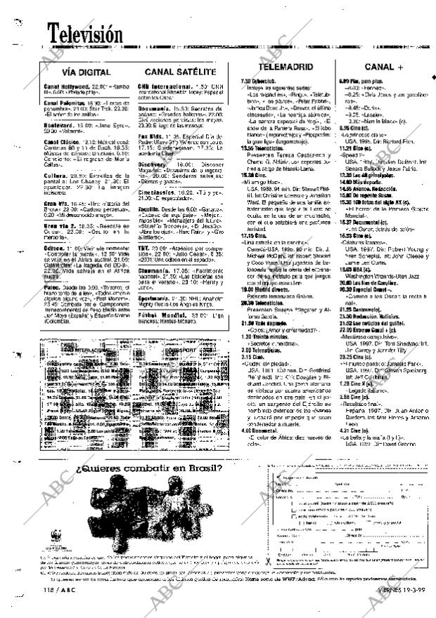 ABC MADRID 19-03-1999 página 118