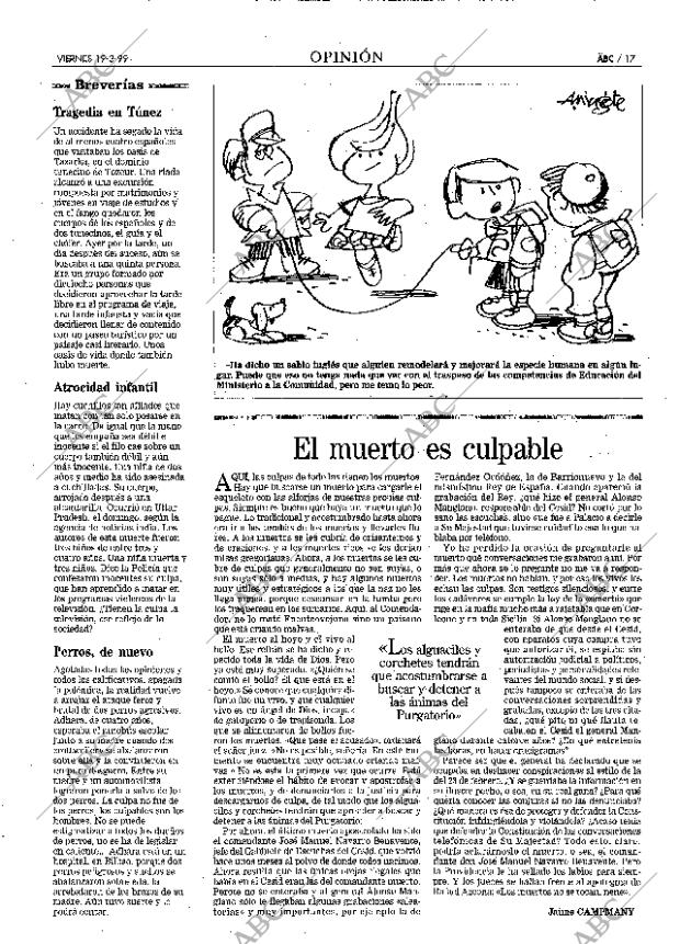 ABC MADRID 19-03-1999 página 17