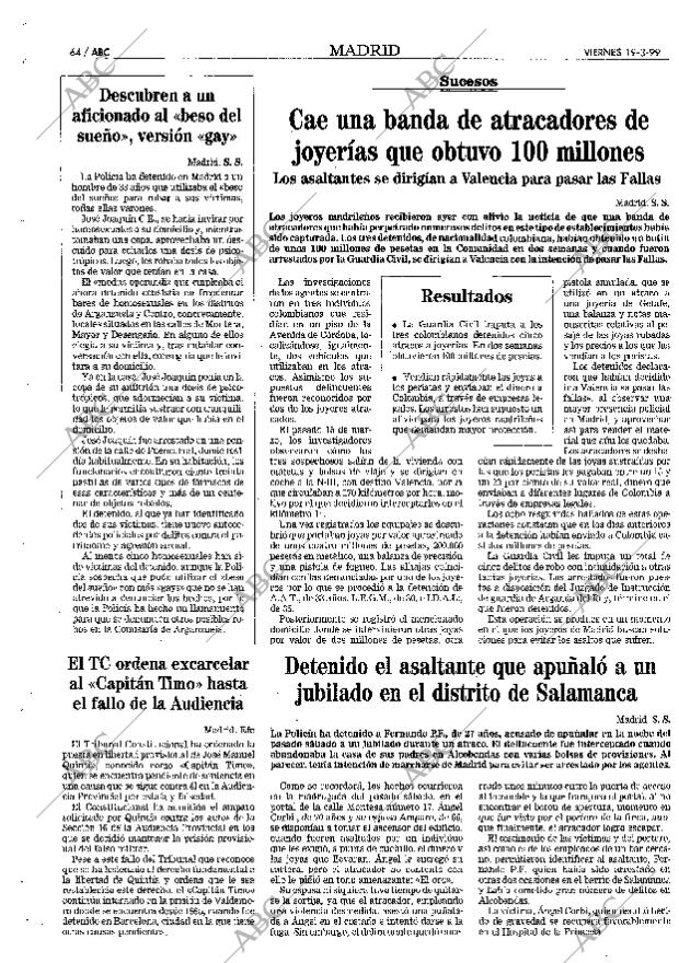 ABC MADRID 19-03-1999 página 64