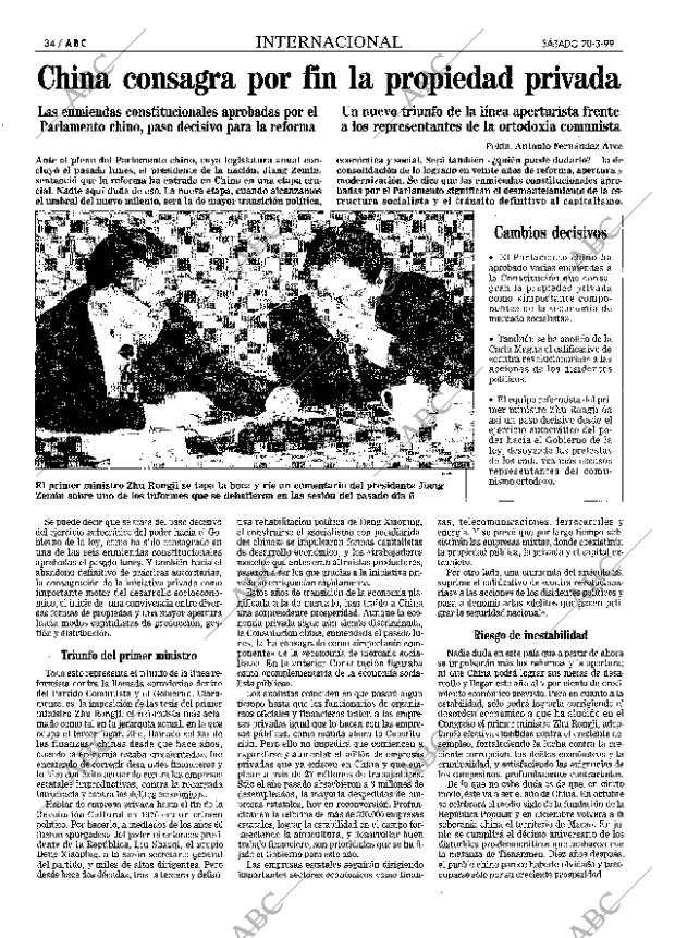 ABC MADRID 20-03-1999 página 34