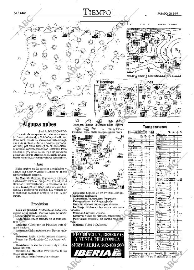 ABC MADRID 20-03-1999 página 54