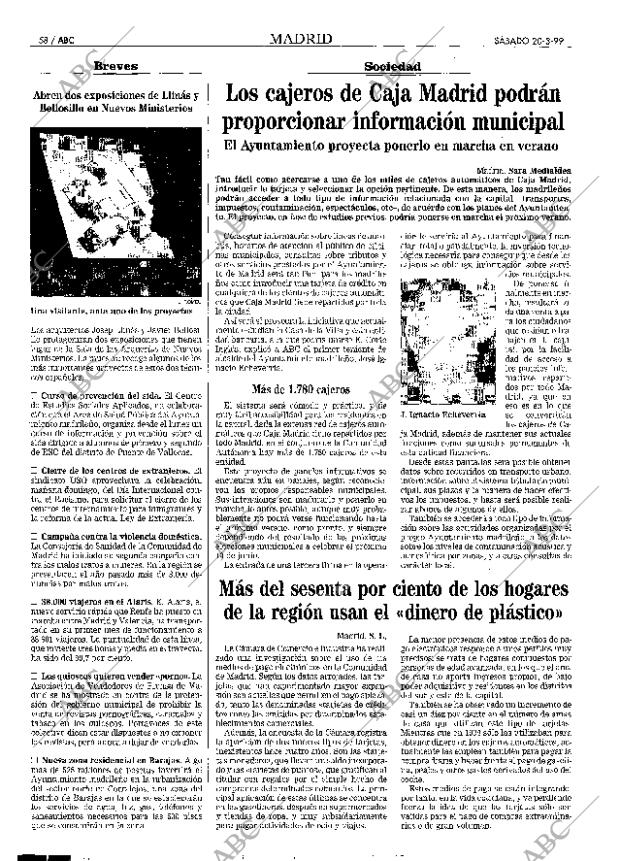 ABC MADRID 20-03-1999 página 58