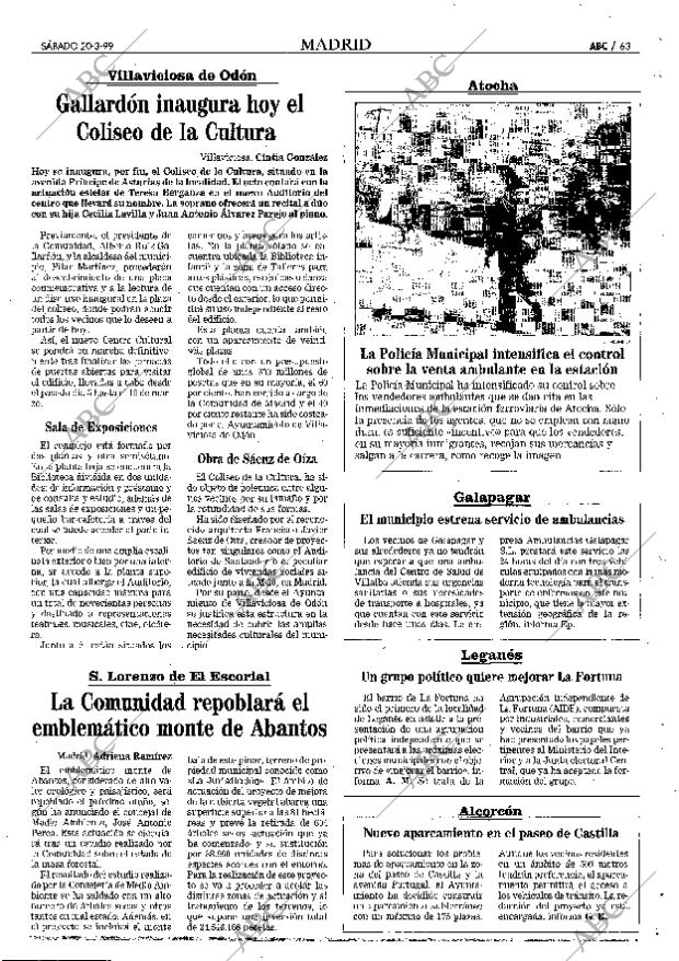 ABC MADRID 20-03-1999 página 63