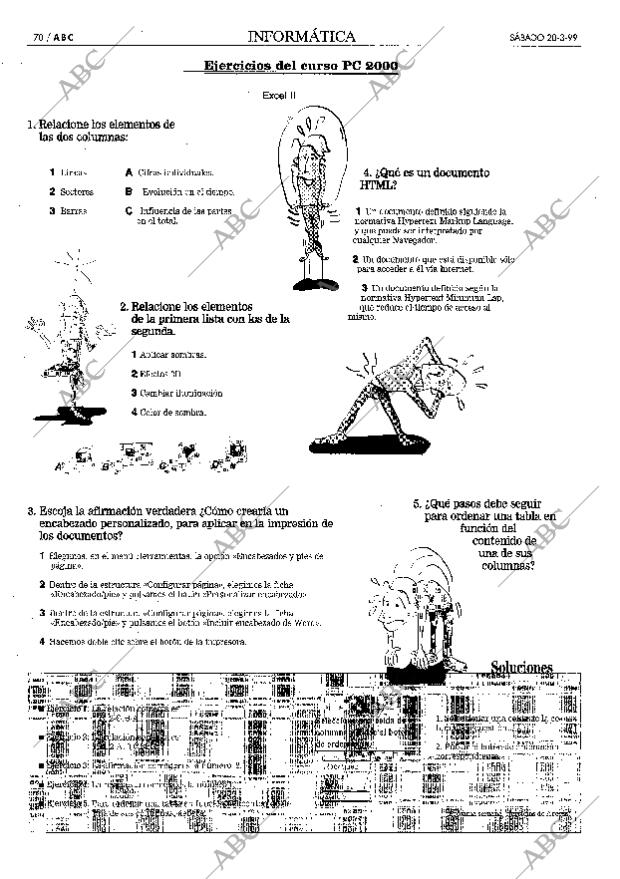 ABC MADRID 20-03-1999 página 70