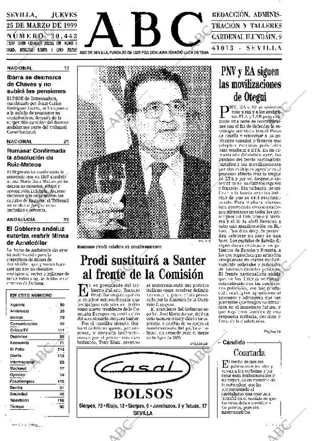 ABC SEVILLA 25-03-1999 página 11