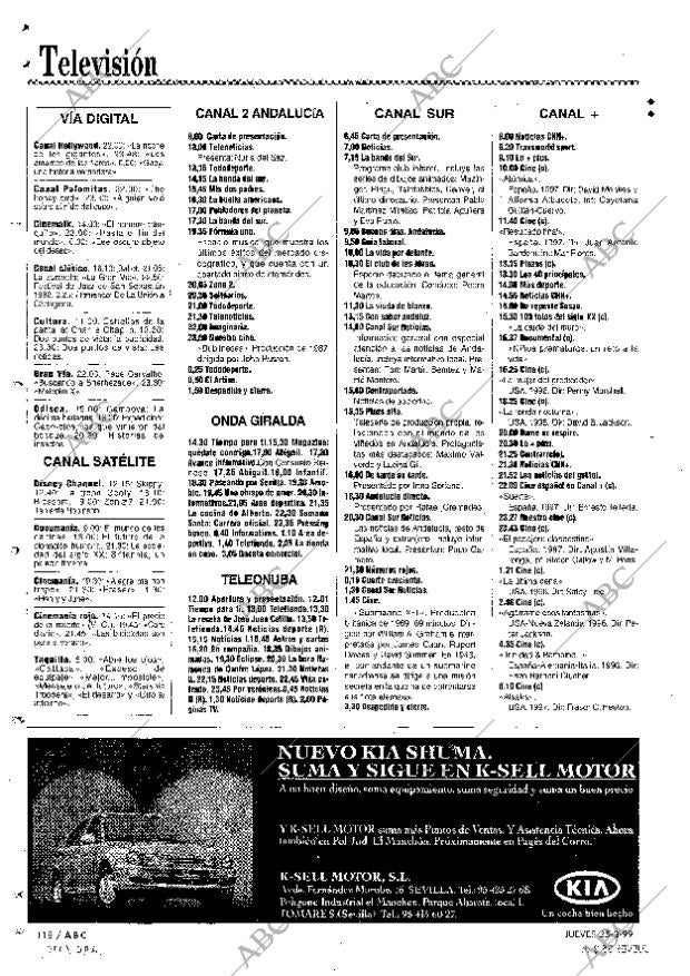 ABC SEVILLA 25-03-1999 página 118