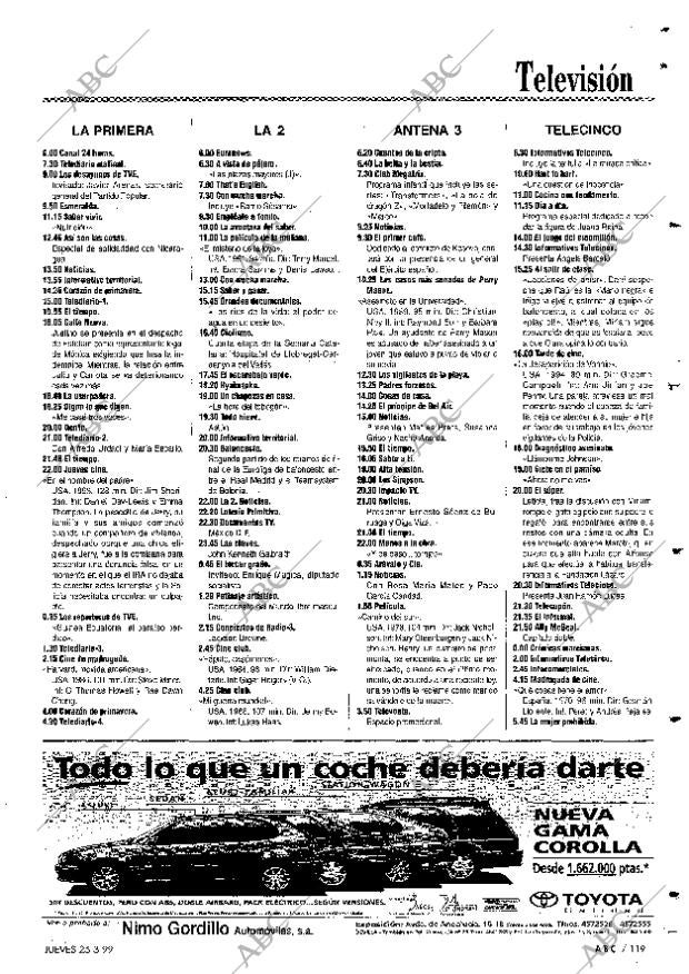 ABC SEVILLA 25-03-1999 página 119