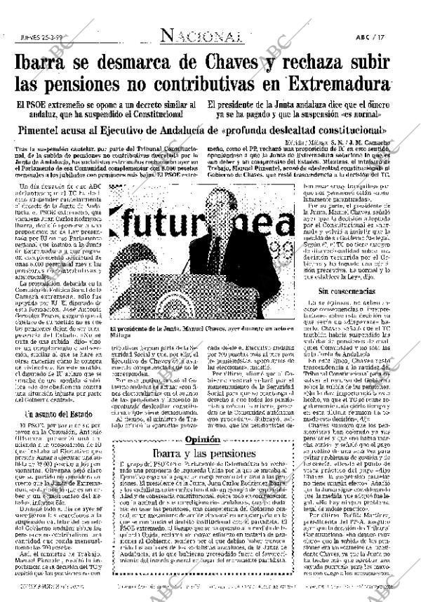 ABC SEVILLA 25-03-1999 página 17