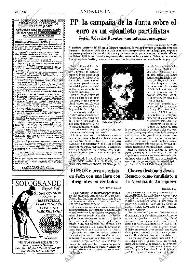 ABC SEVILLA 25-03-1999 página 40