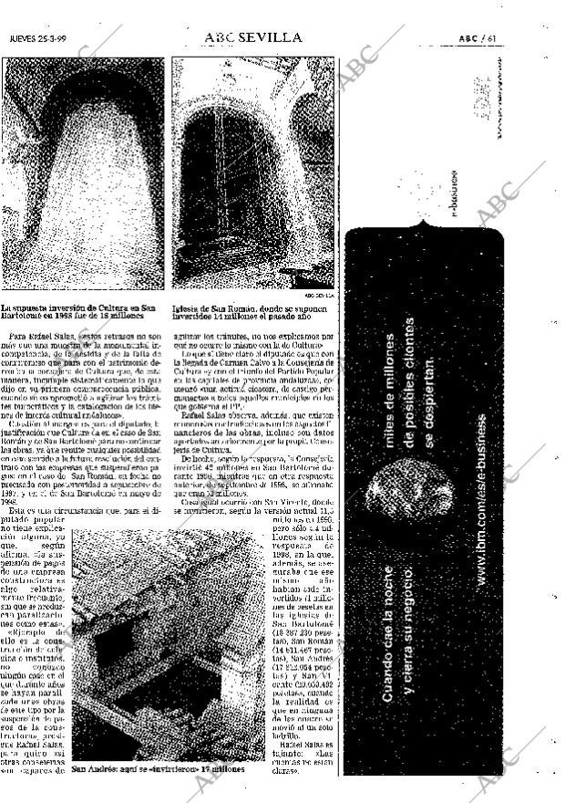 ABC SEVILLA 25-03-1999 página 61