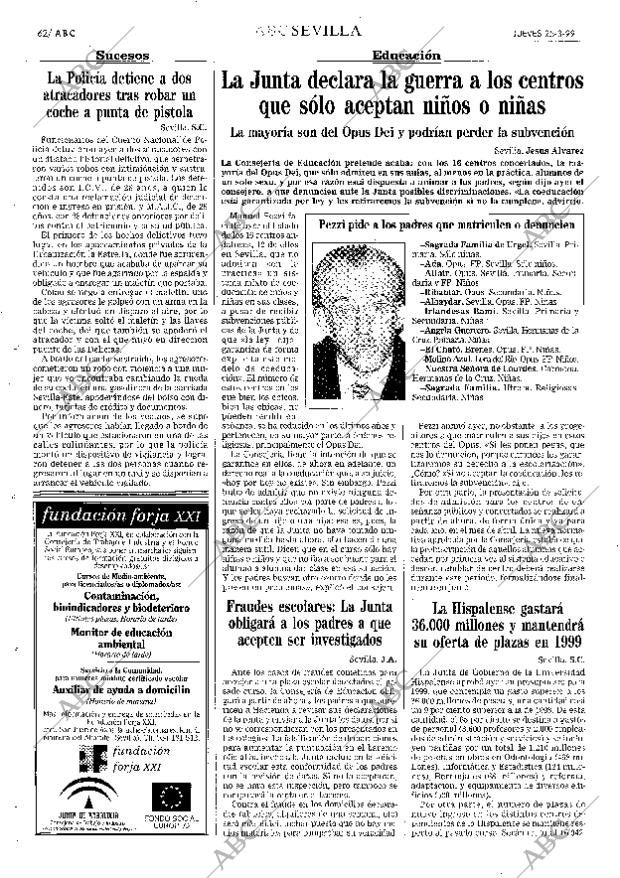 ABC SEVILLA 25-03-1999 página 62
