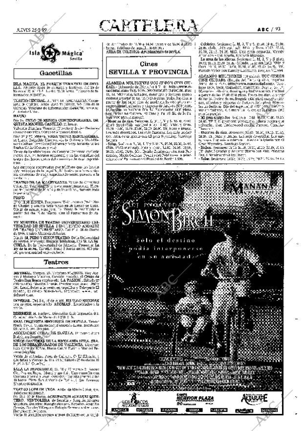 ABC SEVILLA 25-03-1999 página 93