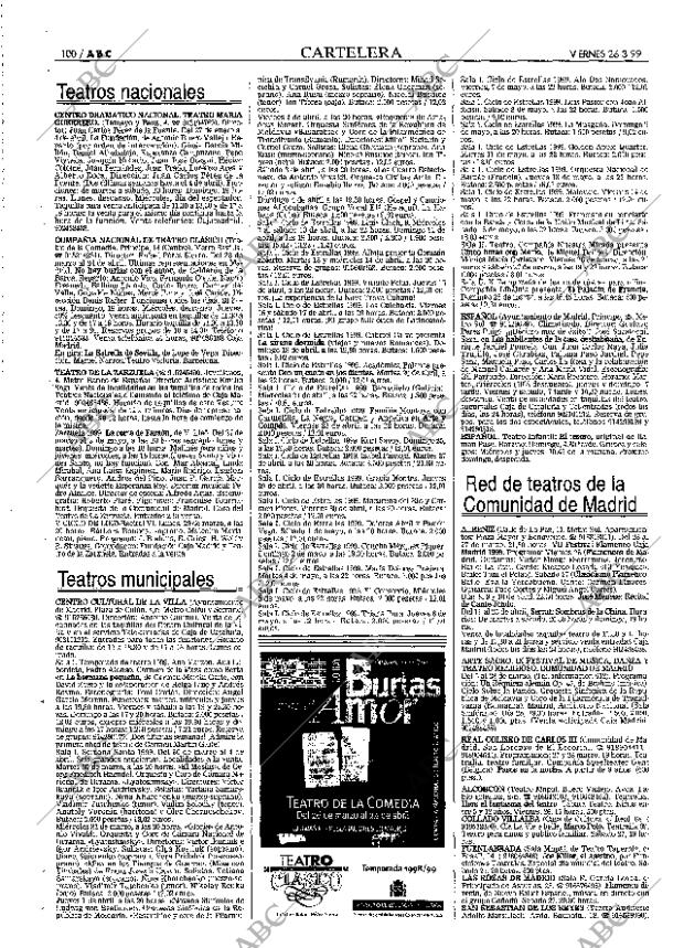 ABC MADRID 26-03-1999 página 100