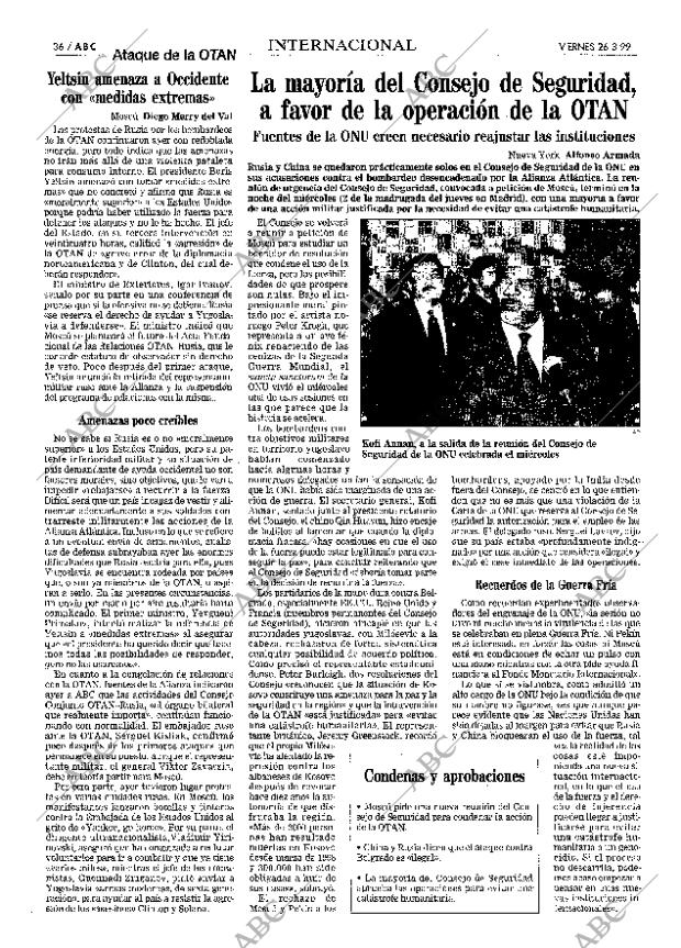 ABC MADRID 26-03-1999 página 36