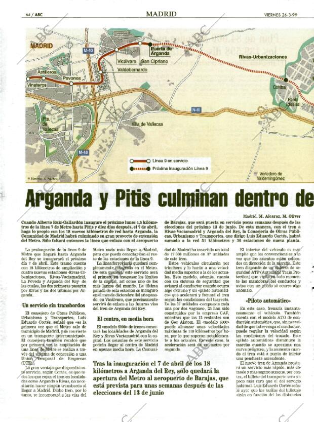 ABC MADRID 26-03-1999 página 64