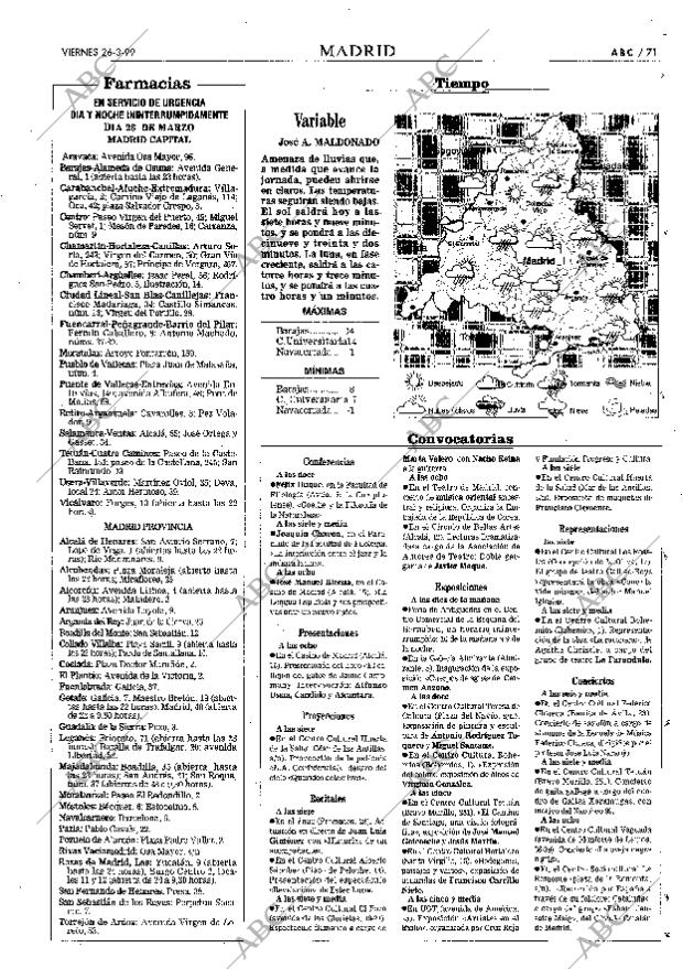 ABC MADRID 26-03-1999 página 71