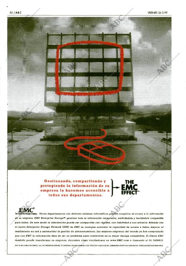 ABC MADRID 26-03-1999 página 80