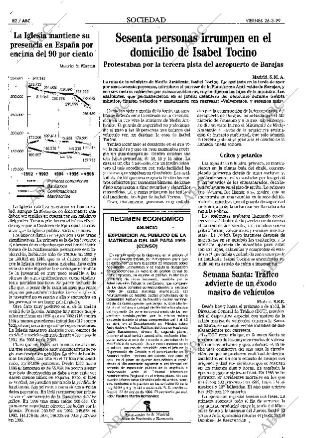 ABC MADRID 26-03-1999 página 82