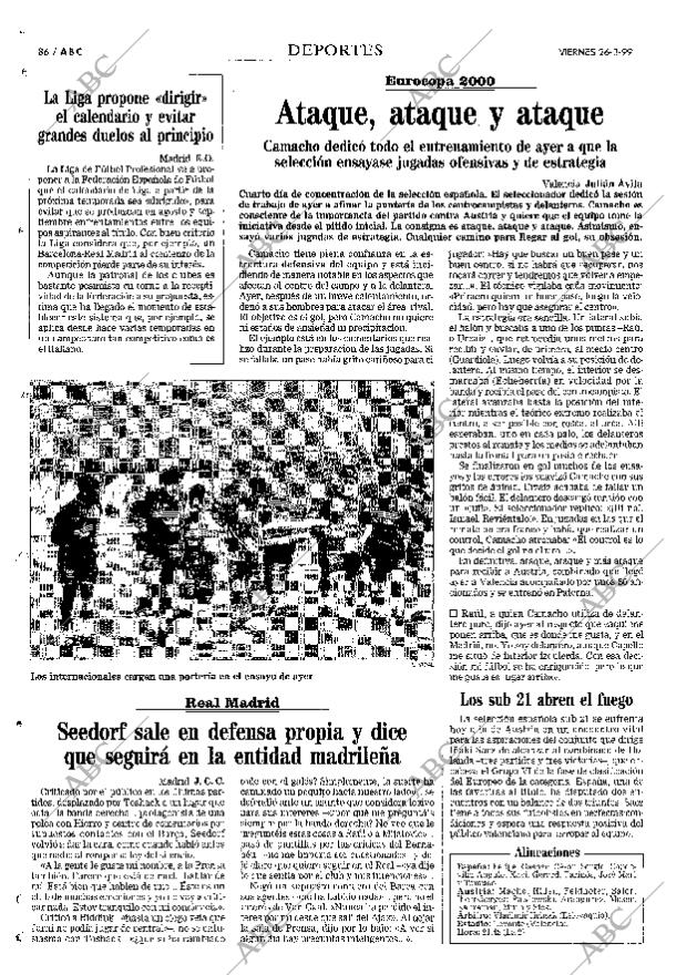 ABC MADRID 26-03-1999 página 86