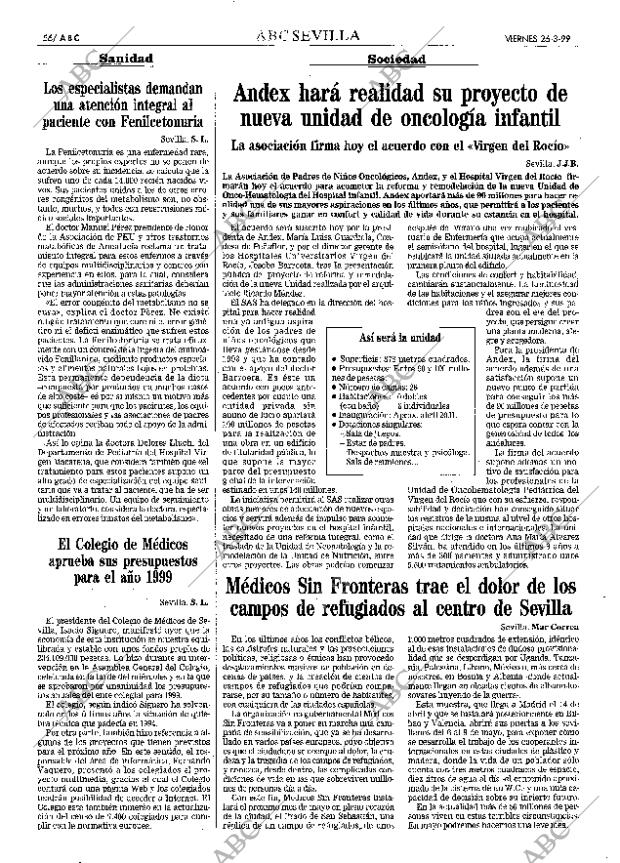 ABC SEVILLA 26-03-1999 página 56