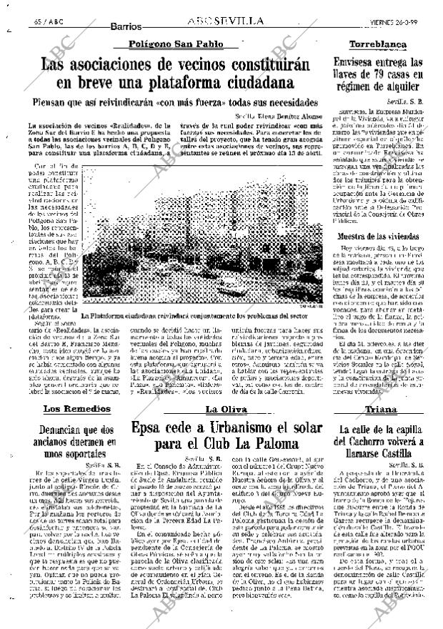 ABC SEVILLA 26-03-1999 página 68