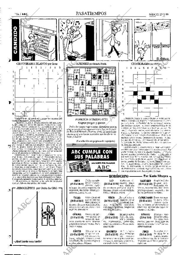 ABC MADRID 27-03-1999 página 104