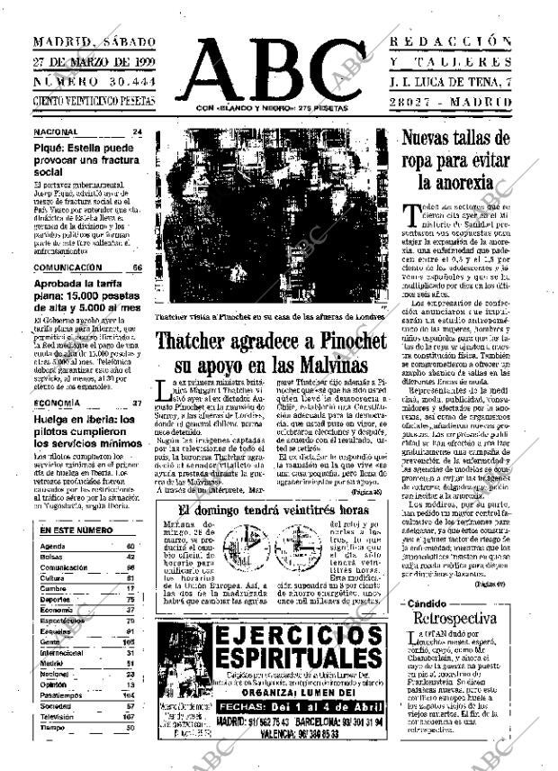 ABC MADRID 27-03-1999 página 11
