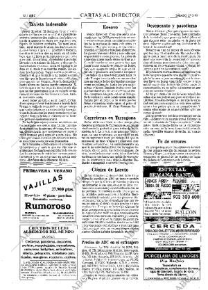 ABC MADRID 27-03-1999 página 12