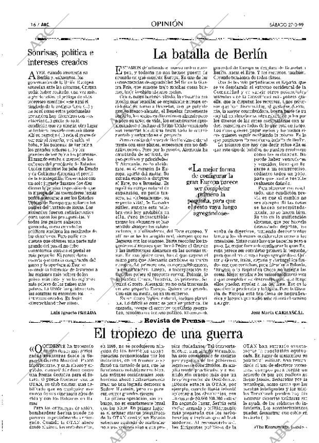ABC MADRID 27-03-1999 página 16