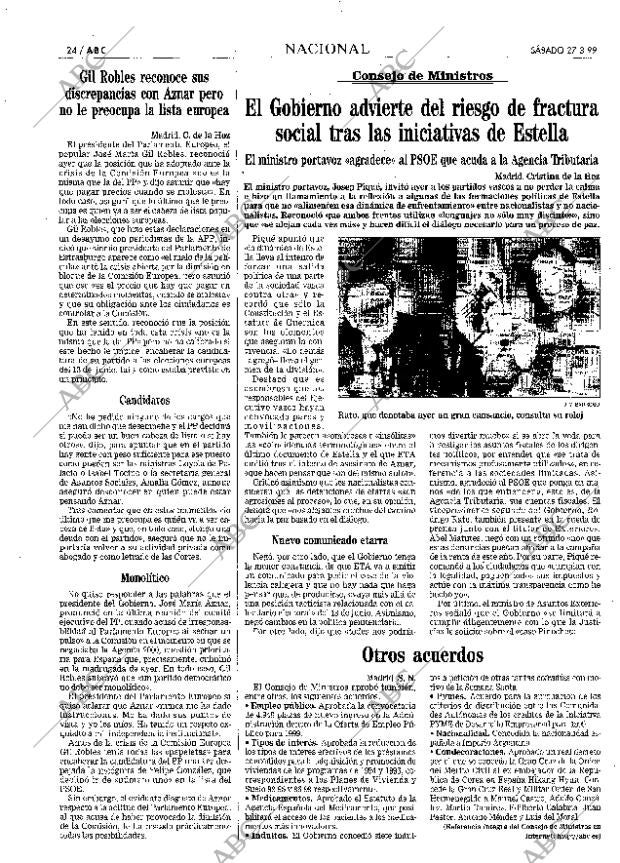 ABC MADRID 27-03-1999 página 24