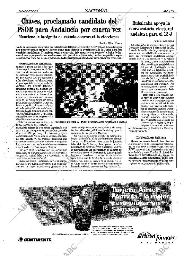 ABC MADRID 27-03-1999 página 29