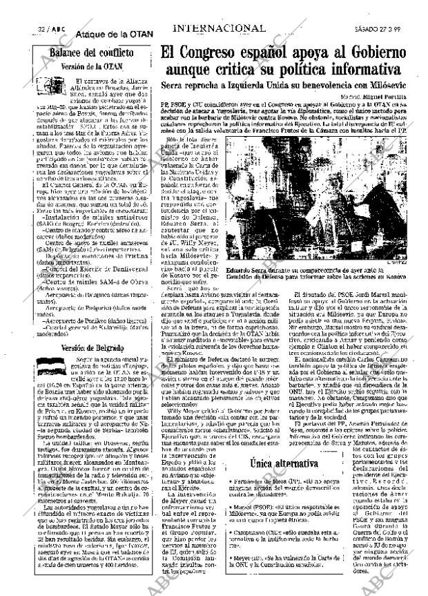 ABC MADRID 27-03-1999 página 32