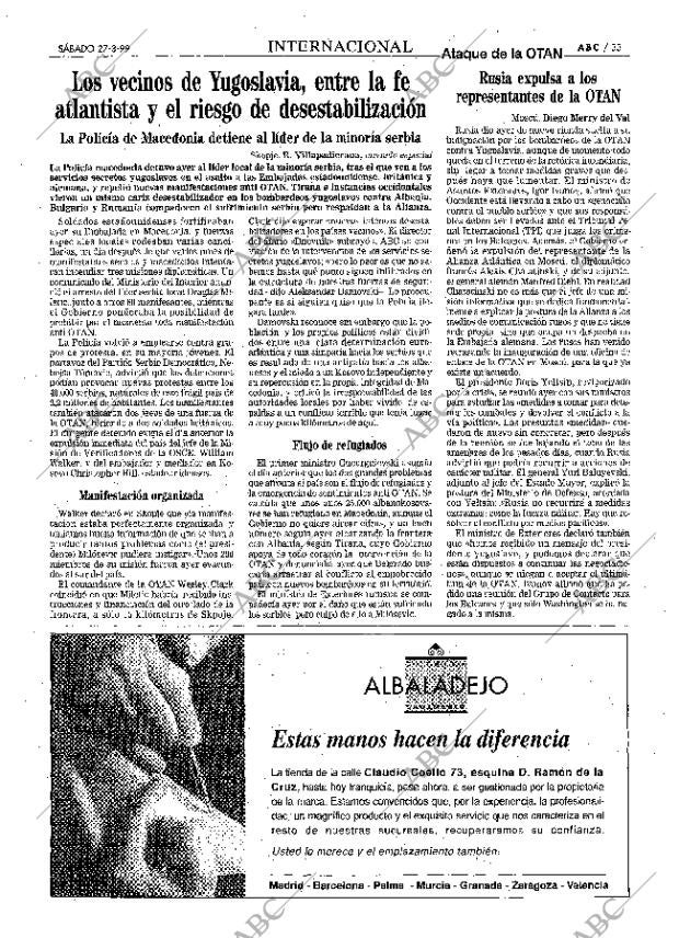 ABC MADRID 27-03-1999 página 33