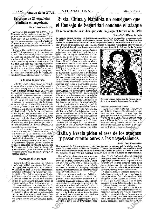 ABC MADRID 27-03-1999 página 34