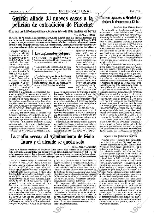 ABC MADRID 27-03-1999 página 35