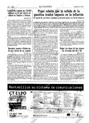 ABC MADRID 27-03-1999 página 40