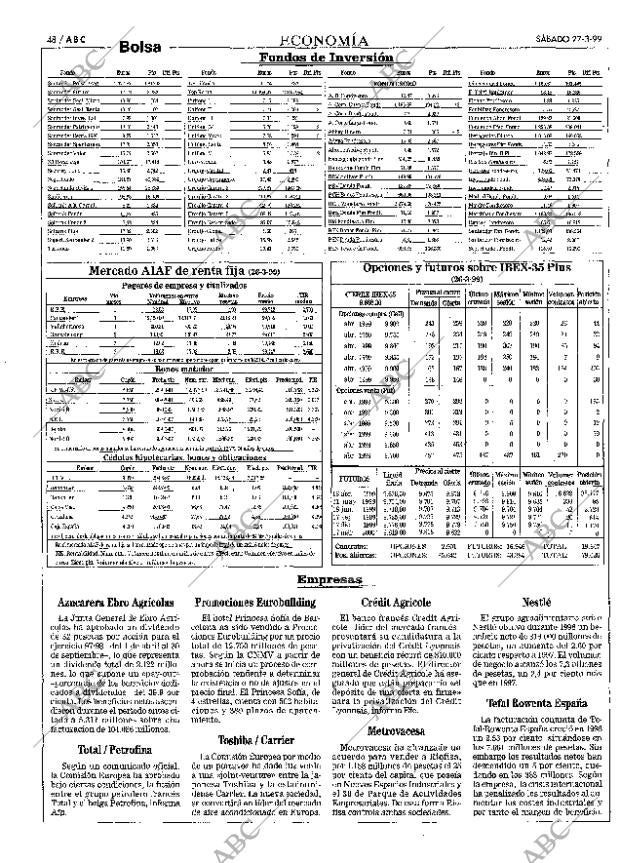 ABC MADRID 27-03-1999 página 48