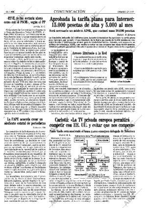 ABC MADRID 27-03-1999 página 66
