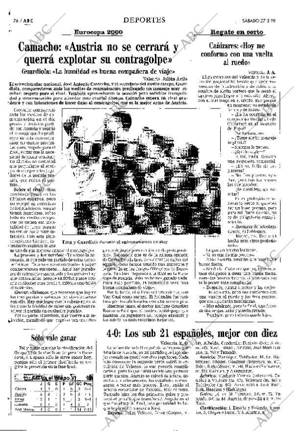 ABC MADRID 27-03-1999 página 76