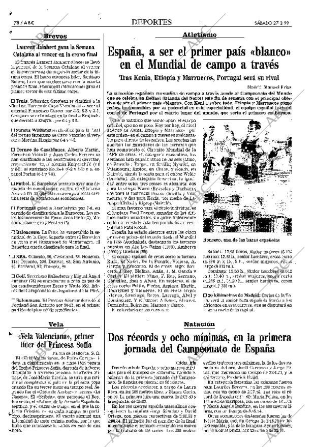 ABC MADRID 27-03-1999 página 78