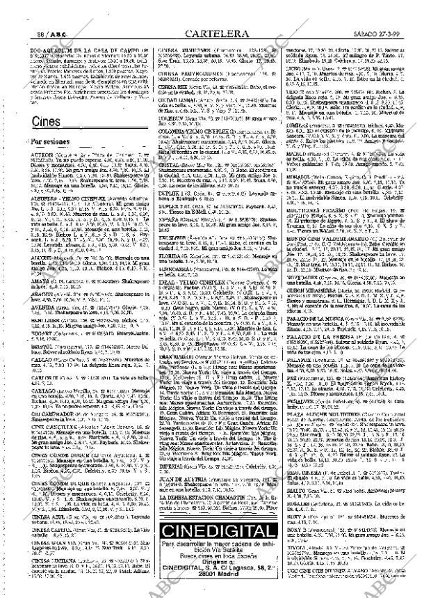 ABC MADRID 27-03-1999 página 88