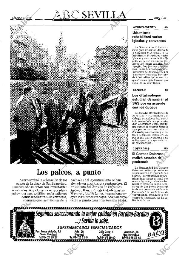 ABC SEVILLA 27-03-1999 página 43