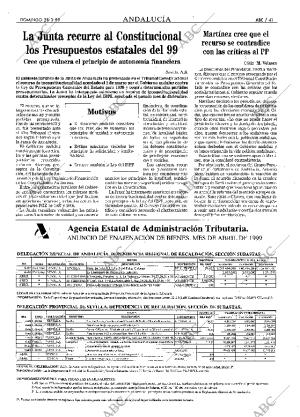 ABC SEVILLA 28-03-1999 página 41