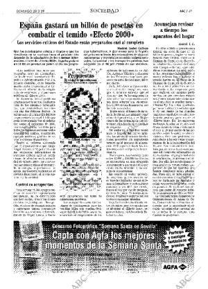 ABC SEVILLA 28-03-1999 página 47