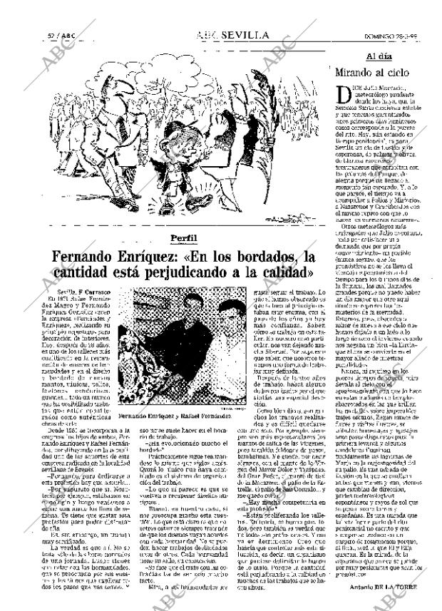 ABC SEVILLA 28-03-1999 página 52