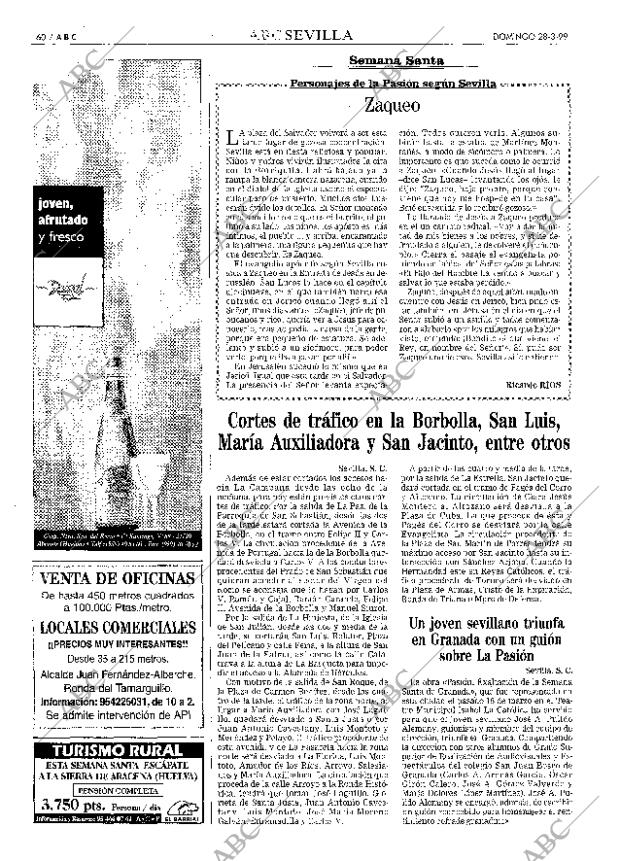 ABC SEVILLA 28-03-1999 página 60