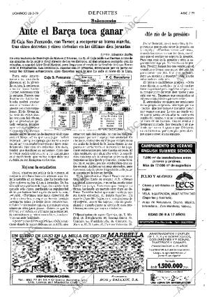 ABC SEVILLA 28-03-1999 página 99