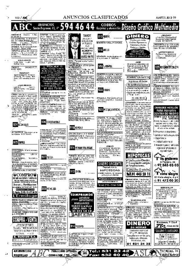 ABC MADRID 30-03-1999 página 102