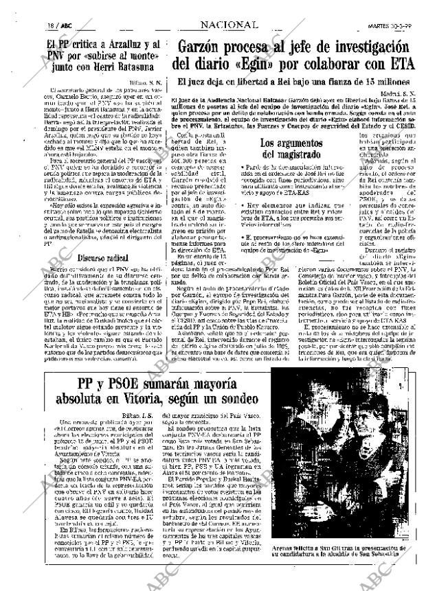 ABC MADRID 30-03-1999 página 18
